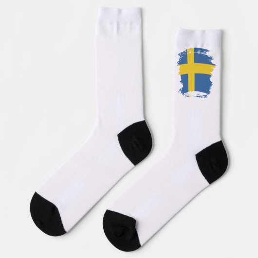 Chaussette Drapeau suédois (Gauche)