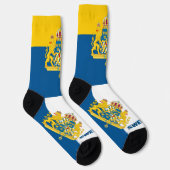 Chaussette Drapeau suédois Patriotique, durable Suède Premium (Droite)