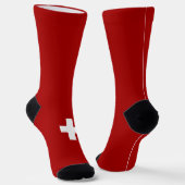 Chaussette Drapeau suisse (Angulaire)