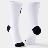 Chaussette Drapeau taïwanais (Angulaire)