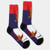 Chaussette Drapeau thaïlandais Patriotique, durable Thaïlande (Droite)