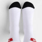 Chaussette Drapeau tunisien (Haut)
