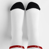 Chaussette Drapeau turc (Haut)