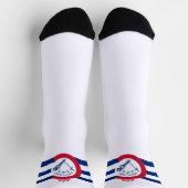 Chaussette Drapeau urbain de Cincinnati (Ohio) (Haut)