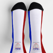 Chaussette Drapeau urbain de Cleveland (Ohio) (Haut)