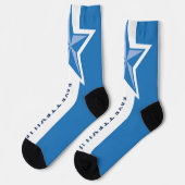 Chaussette Drapeau urbain de Fayetteville (Caroline du Nord) (Gauche)