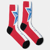 Chaussette Drapeau urbain de Fayetteville (Caroline du Nord) (Droite)