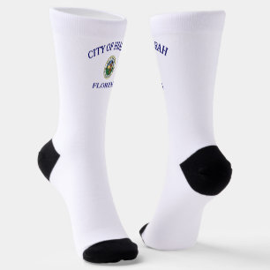 Chaussette Drapeau urbain de Hialeah (Floride)