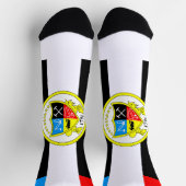 Chaussette Drapeau urbain de Knoxville (Tennessee) (Haut)