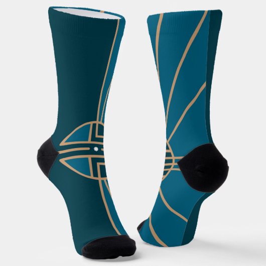 Chaussette Drapeau urbain de Lincoln (Nebraska) (Angulaire)