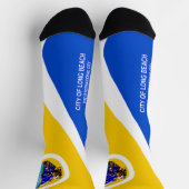 Chaussette Drapeau urbain de Long Beach (Californie) (Haut)