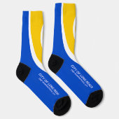 Chaussette Drapeau urbain de Long Beach (Californie) (Droite)