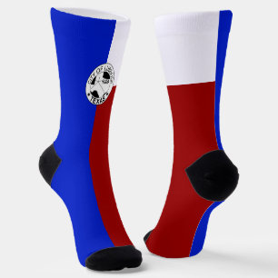 Chaussette Drapeau urbain de Lubbock (Texas)