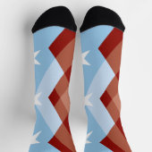 Chaussette Drapeau urbain de Peoria (Arizona) (Haut)