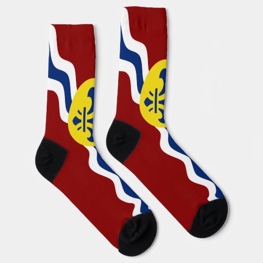 Chaussette Drapeau urbain de Saint-Louis (Missouri) (Droite)