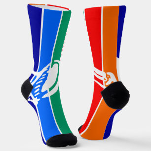 Chaussette Drapeau urbain de Saint-Pétersbourg (Floride)