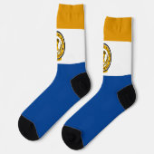 Chaussette Drapeau urbain de San Jose (Californie) (Gauche)