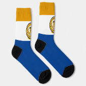 Chaussette Drapeau urbain de San Jose (Californie) (Droite)