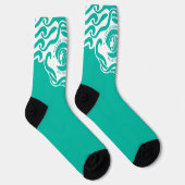 Chaussette Drapeau urbain de Seattle (Washington) (Droite)