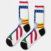 Chaussette Drapeau urbain de Tampa (Floride) (Gauche)