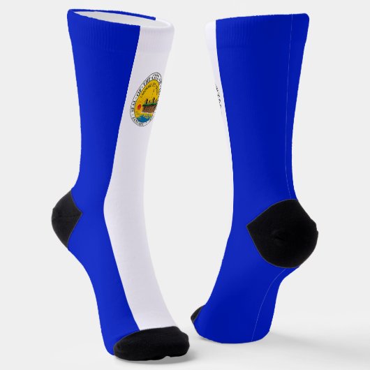 Chaussette Drapeau urbain de Tolède (Ohio) (Angulaire)