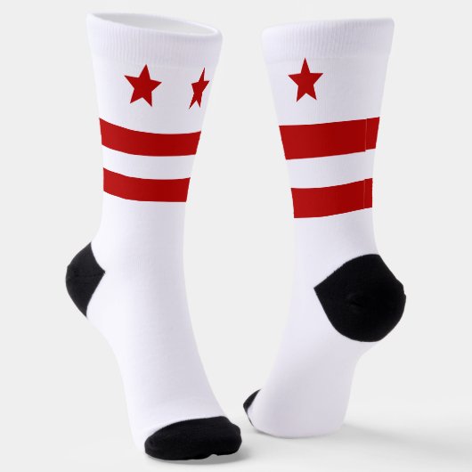 Chaussette Drapeau urbain de Washington D.C. (Angulaire)