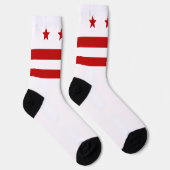 Chaussette Drapeau urbain de Washington D.C. (Droite)