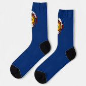 Chaussette Drapeau urbain d'El Paso (Texas) (Gauche)