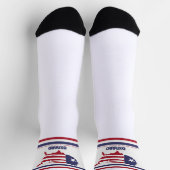 Chaussette Drapeau urbain d'Oxnard (Californie) (Haut)