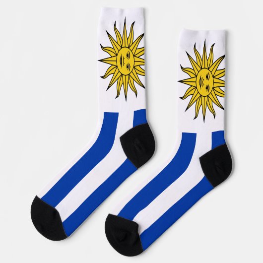 Chaussette Drapeau uruguayen (Gauche)