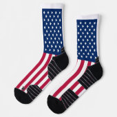 Chaussette drapeau usa (Gauche)