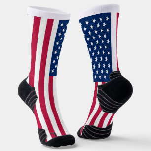 Chaussette drapeau usa