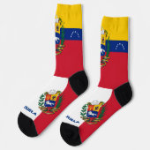 Chaussette Drapeau vénézuélien patriotique, Venezuela durable (Gauche)