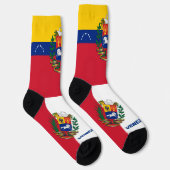 Chaussette Drapeau vénézuélien patriotique, Venezuela durable (Droite)