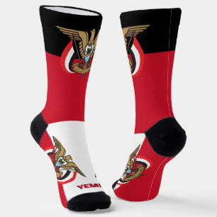 Chaussette Drapeau Yéménite Patriotique, Yémen durable Premiu