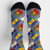 Chaussette Drapeaux portugais (Haut)