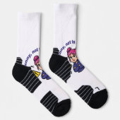 Chaussette Drôle, À ne pas Déconner Avec les Chaussettes pour (Droite)