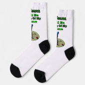 Chaussette Drôle Bowls De Pelouse Cette Saison, Chaussettes D (Gauche)