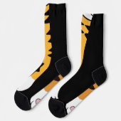 Chaussette Drôle patte chat kitten jambe pieds chaussettes ge (Gauche)