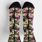 Chaussette drôles de chaussettes de collage tendance personna (Haut)