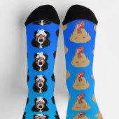 Chaussette Dudley Labrador et Bernese Mountain Dog (Haut)