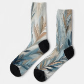 Chaussette Dusty Blue Elegance in Acrylic (Gauche)