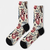 Chaussette Eagle Eyed, Chirurgien Coeur Lion (Gauche)