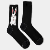 Chaussette Easter Bunny Socks Festive Easter Socks Customize (Droite)