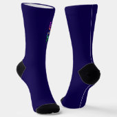 Chaussette Eat. Sleep. Gym. Repeat. womens exercise (Angulaire)
