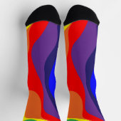 Chaussette Ebb et flux 4 arc-en-ciel (Haut)