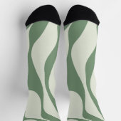 Chaussette Ebb et flux 4 en vert (Haut)