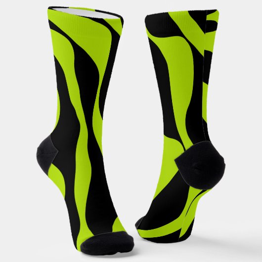 Chaussette Ebb et flux 4 - Lime vert (Angulaire)