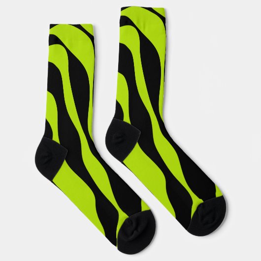 Chaussette Ebb et flux 4 - Lime vert (Droite)