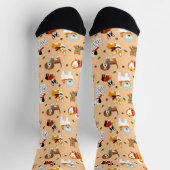 Chaussette Écharpes festives d'hiver pour chiots (Haut)